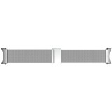 Galaxy Watch4 (only); Milanese Band Fresh Watch Strap 20mm M/L; Silver, Samsung