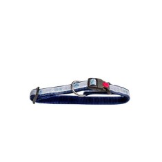 ZGARDA NYLON PENTRU CAINI BLUE OLANDA CLICK 20MM 35-55CM foto