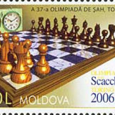 MOLDOVA 2006, Sport, Sah, serie neuzata, MNH