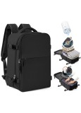 Cumpara ieftin Rucsac de Calatorie cu Sistem Vacuum si Pompa Electrica, SZLX, Impermeabil, 40L, Negru