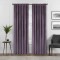 Set draperii din catifea cu rejansa transparenta cu ate pentru galerie, Madison, 250x220 cm, densitate 700 g/ml, Mauve, 2 buc