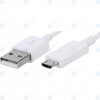 Cablu de date USB Samsung tip C 1,5 metri alb EP-DW700CWE