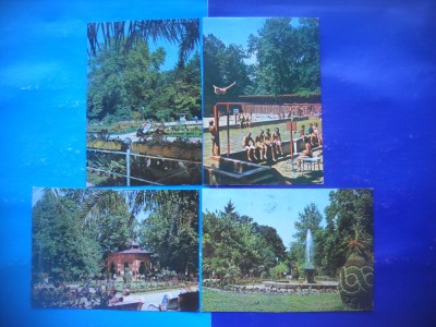 HOPCT LOT 2366 BUZIAS -JUD TIMIS -4 CARTI POSTALE-CIRCULATE foto