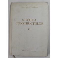 STATICA CONSTRUCTIILOR III -ALEXANDRU A.GHEORGHIU