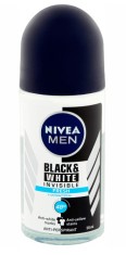 Deodorant roll-on Nivea Men Invisible for Black&amp;amp;White Fresh, 50 ml foto