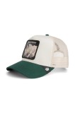 Goorin Bros șapcă de baseball din amestec de bumbac Bulletproof Trucker culoarea bej, 101-2543