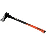 Topor robust pentru spart lemne din otel carbon forjat, maner din fibra de sticla, 2000 g, 850 mm, Kraft