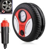 Cumpara ieftin Compresor auto in forma de anvelopa cu 3 capete pentru umflare