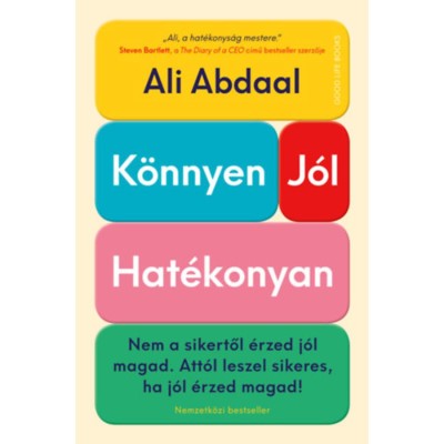 K&amp;ouml;nnyen, j&amp;oacute;l, hat&amp;eacute;konyan - Nem a sikertől &amp;eacute;rzed j&amp;oacute;l magad. Att&amp;oacute;l leszel sikeres, ha j&amp;oacute;l &amp;eacute;rzed magad! - Ali Abdaal foto