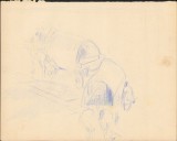 A1683 Schiță de Dimitrie &bdquo;Puiu&rdquo; Eitel, nesemnată