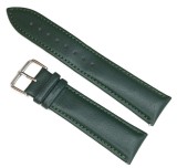 Cumpara ieftin Curea Piele Naturală Verde &ndash; 18/20/22 mm &ndash; Finisaj Semilucios