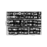 Set cleme oțel inoxidabil+cauciuc 54 buc Yato YT-067834
