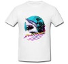 Tricou &quot; Synthwave shark &quot;