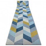 Traversa Nordic Spic galben G4582, 100 cm, Dreptunghi, Polipropilena