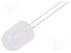 Dioda LED, 10mm, alb rece, 750...1120mcd, 30mA, 2,8...3,6V, OPTOSUPPLY - OSW5YKA132B