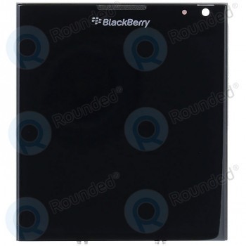 Capac frontal modul display Blackberry Q30 + LCD + digitizer negru foto