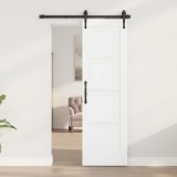 vidaXL Ușă de interior Alb 61 x 198,5 cm placaj 42052385