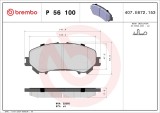 BREMBO P 56 100 PRIME LINE set placute frana,frana disc
