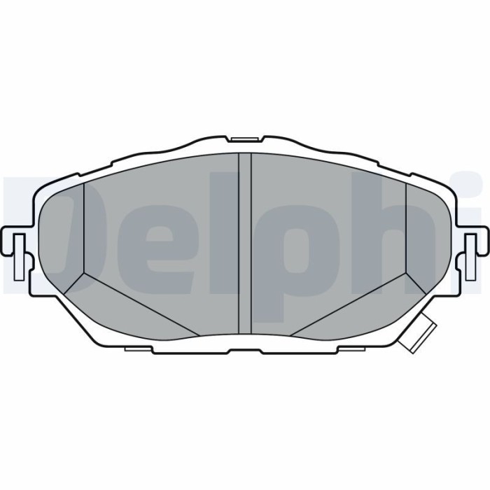 DELPHI LP3378 set placute frana,frana disc