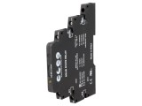 Releu Intermediar SPST-NO 5-10VDC 6A pentru Șină DIN