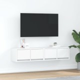 vidaXL Dulapuri TV 2 buc Alb 60x31x25,5 cm Lemn prelucrat