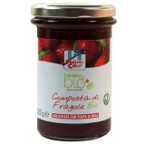 Gem de capsuni Bio, 320g, La Finestra Sul Cielo