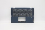 Carcasa superioara cu tastatura palmrest Laptop, Lenovo, IdeaPad Flex 5-14ARE05 Type 81X2, 82DF, 5CB1B36461, 460.0MD05.0001, Fingerprint, Abyss Blue,