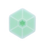 CUTIE SNACK HEXAGON SNACKLE 6 COMPARTMENTE, MELII, MINT