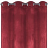 Draperie rosie din catifea 140x250