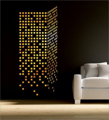 Set Oglinzi Design Patrat - Oglinzi Decorative Acrilice 2/2 Gold 100 buc foto