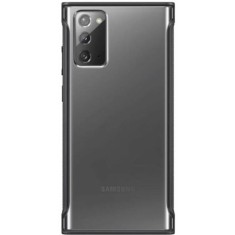HUSA Smartphone Samsung, pt Galaxy Note 20, tip back cover (protectie spate), TPU, Clear Protective Cover, negru, &quot;EF-GN980CBEGEU&quot;