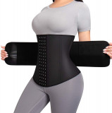 NE Latex Talie Trainer Corset Underbust Sport Cincher Femei Antrenament Body Sha, Oem