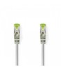 Cablu Retea Nedis Cat7, 10m, RJ45 Tata-Tata, Gri, PIMF