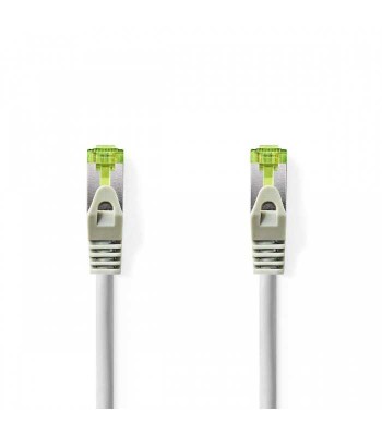 Cablu PiMF Cat7 RJ45 tata - RJ45 tata 10m gri Nedis foto