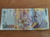Vand bancnota 5000 lei, Litera