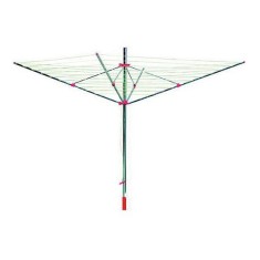 Uscator rufe, pentru exterior, 4 brate, capacitate de uscare 40 m foto