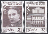 Spania 1997 - Redeschiderea Teatrului Regal din Madrid, MNH