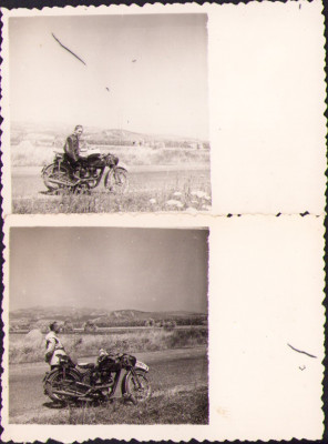 HST M506 Lot 2 poze motocicletă Rom&amp;acirc;nia anii 1940 foto