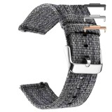 Curea material textil, compatibila Huawei Watch Fit 2, cu adaptor dedicat, Grainsboro Gray