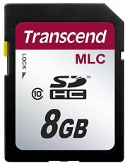 Card de memorie Transcend Industrial Micro SDHC 8GB Clasa 10 MLC foto