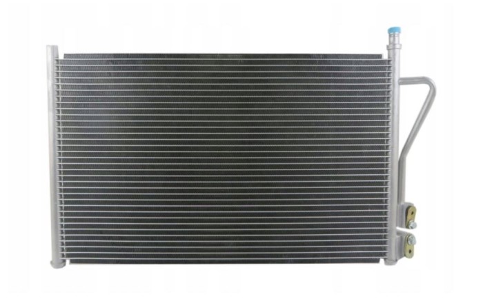 Condensator climatizare AC Ford Fiesta 08, Fusion; Mazda 2 07, motor: 1.25, 1.3, 1.4, 1.4 Tdci, 1.6, 2.0, Condenser fara uscator, 580 x360x16, miez