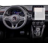 Folie protectie display navigatie si ceasuri de bord Duragon, din silicon, pentru Renault Arkana 2023+, mata, anti-amprenta, kit instalare