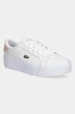 Lacoste tenisi ZIANE culoarea alb, 49CFA0017