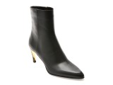 Botine elegante EPICA PREMIUM negre, 01073EB, din piele naturala