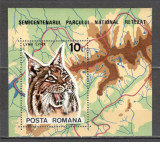 Romania.1985 50 ani Parcul national Retezat-Bl. DR.475, Nestampilat