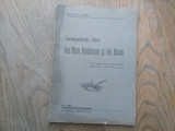 Cumpara ieftin Nicolae Comsa - Corespondenta intre Ion Micu Moldovan si Ion Bianu, 1943