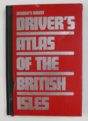 DRIVER&amp;#039;S ATLAS OF THE BRITISH ISLES , 1988 foto