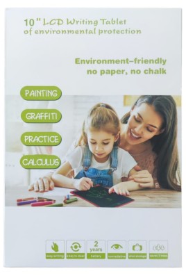 Tableta grafica LCD pentru copii, scris si desenat, 10 inch foto