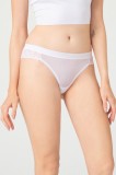 GS1190-2 Chilot brazilian din dantela florala si plasa fina, L, M/L, S/M, Cottonhill