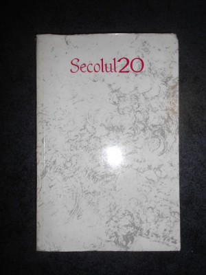 REVISTA SECOLUL 20 (numarul 4, anul 1975) foto